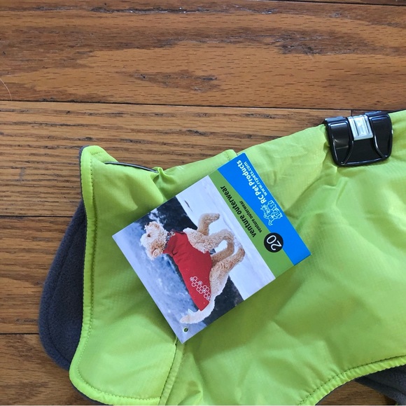RC Venture Outerwear Dog Coat - NWT - Lime   Size 20 - Great colour for walking - Picture 2 of 9